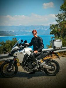 Mirco Moto_Tania Tegner_Lac Saint Croix 2016_Ducati Multistrada Enduro